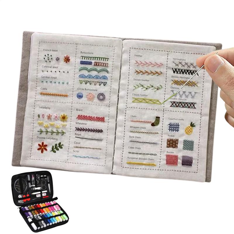 Embroidery Stitches Book Sewin - Embroidery Guide Book ulasan dan harga