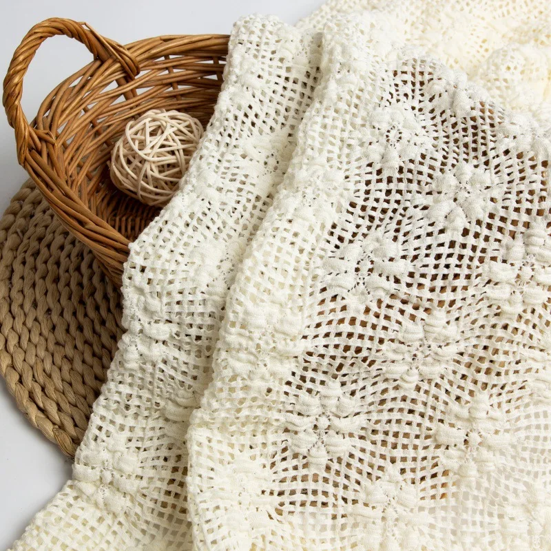 Bubble ruched jacquard lace fa - Embroidery Meaning ulasan dan harga