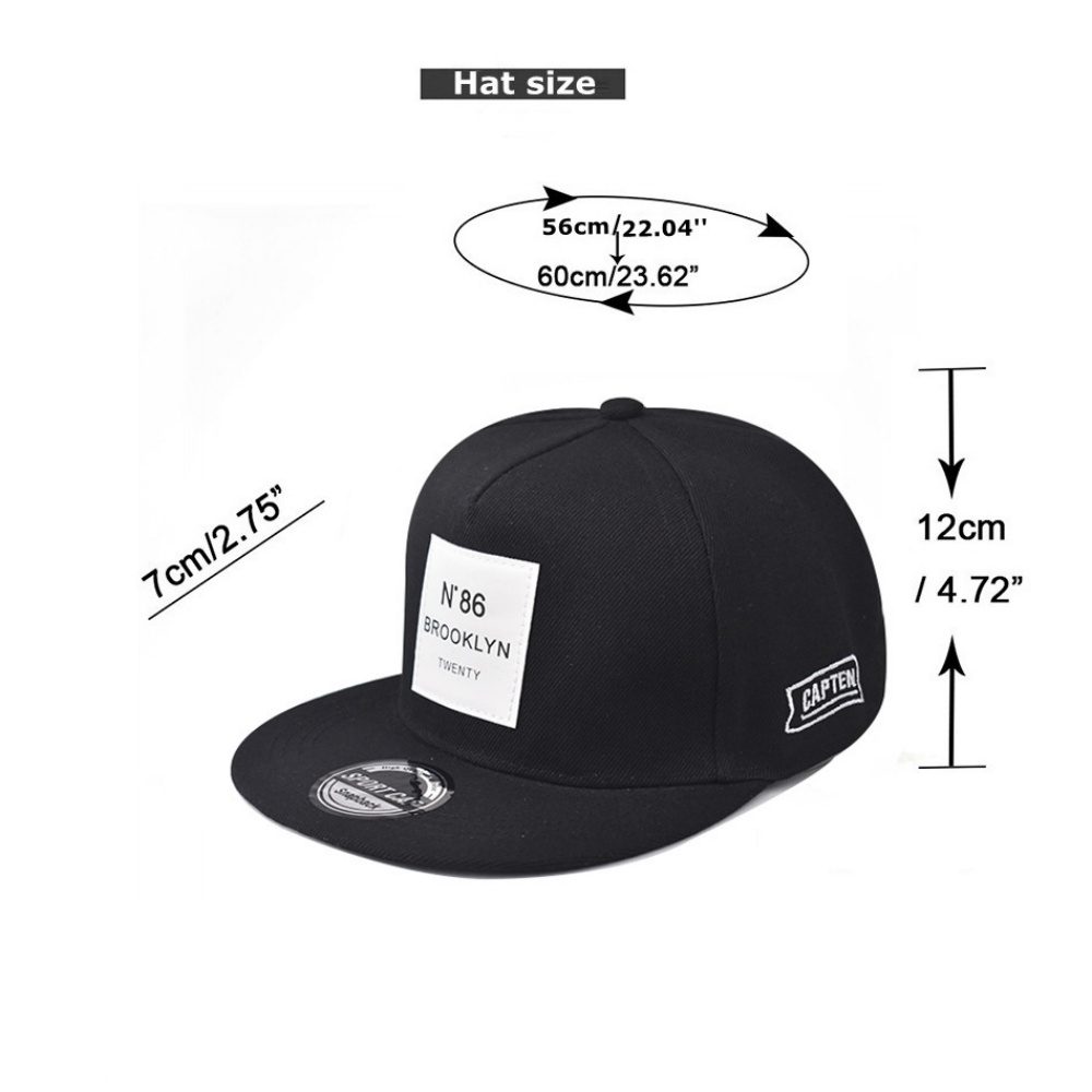 Unisex N.86 Brooklyn Print Lab - Embroidery Letter N ulasan dan harga