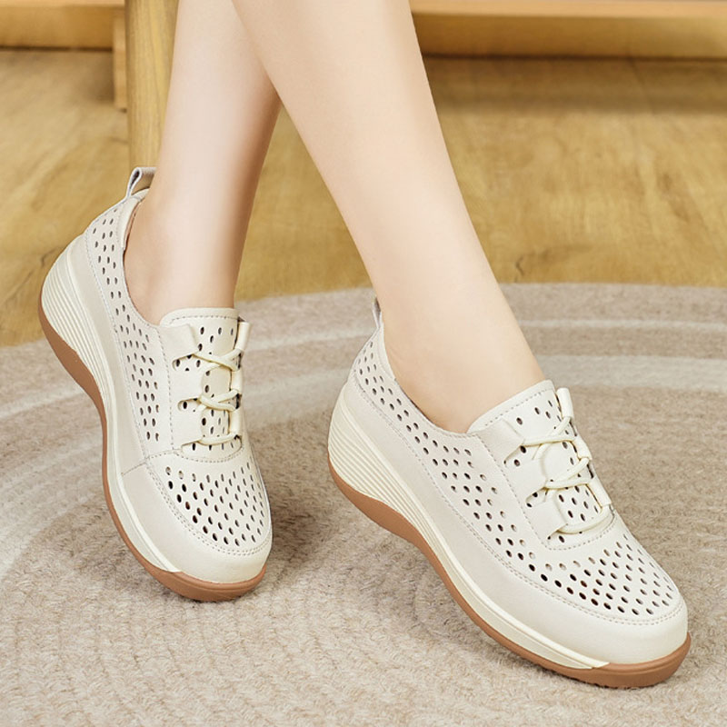 2025 Trainers Spring/Summer Wo - Embroidery White ulasan dan harga
