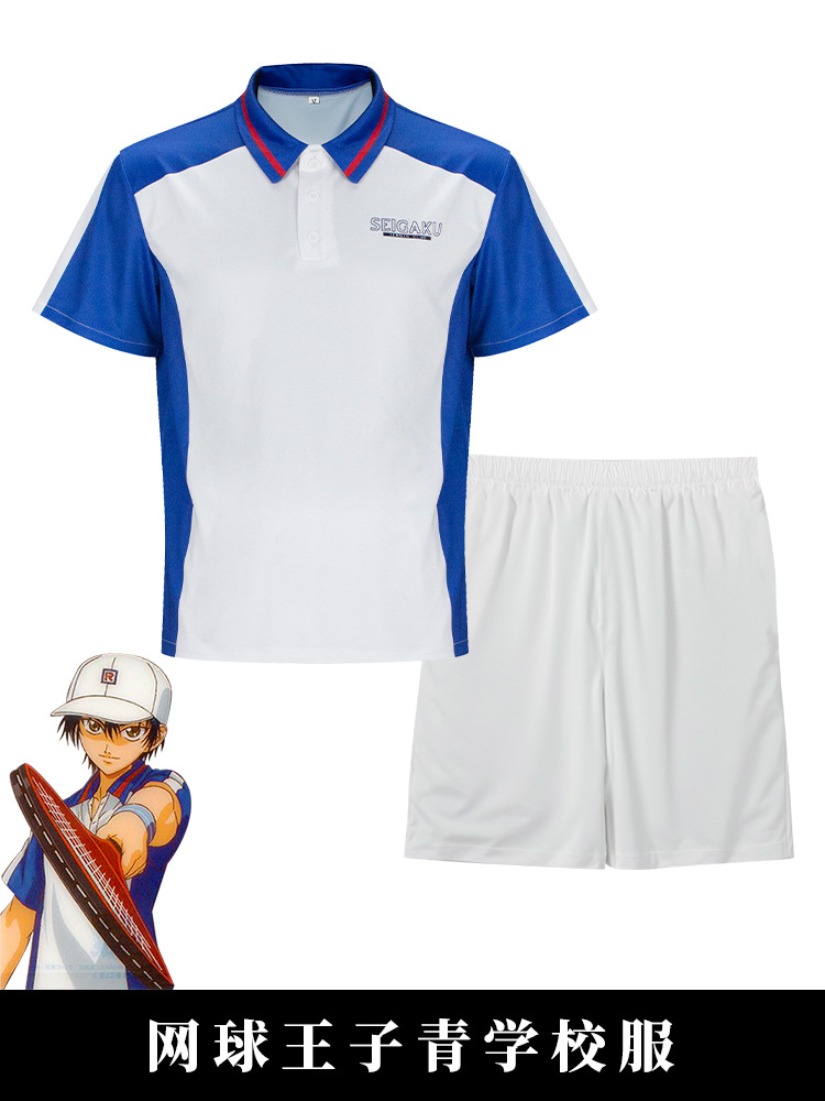 Tennis Anime Ryoma Echizen Tez - Embroidery Shirt ulasan dan harga